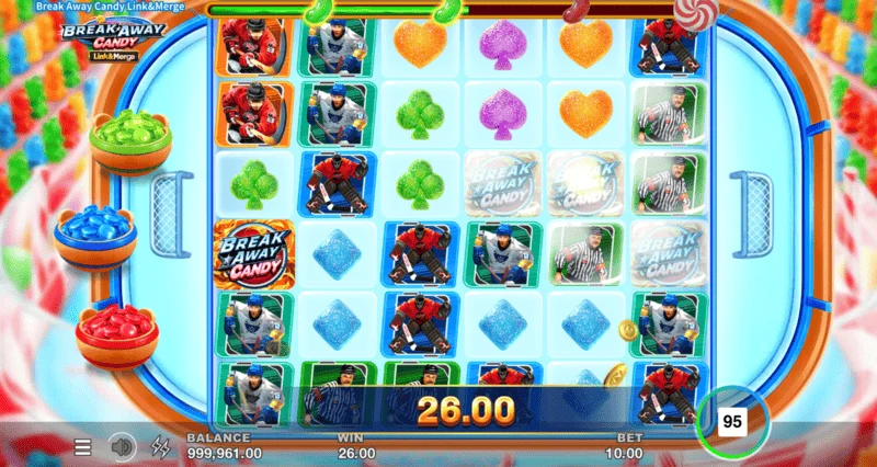 Break Away Candy - Artan Çarpan İzi ile başlayan Free Spins